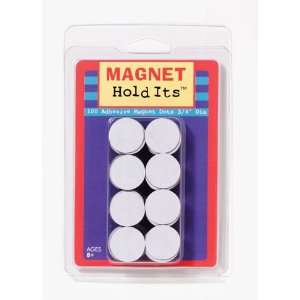  Dowling Magnets DO 735007 100 3/4 Dia Magnet Dots With 