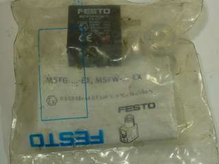 Festo Solenoid Coil 110VAC MSFW 110 50/60 EX  NEW   
