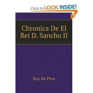 Chronica De El Rei D. Sancho II Ruy De Pina Books