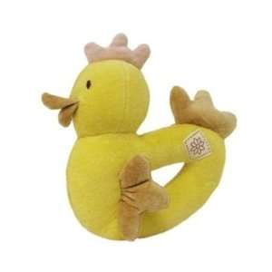  Little Chicky Organic Baby Rattle   Yellow Baby