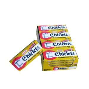 Chiclets   Peppermint, 12 pc gum, 20 Grocery & Gourmet Food
