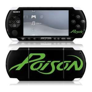   MusicSkins MS POIS20031 Sony PSP 3000  Poison  Logo Skin Electronics