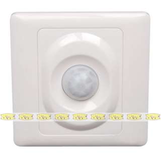 220V Wall Mount Infrared IR Motion PIR Automatic Auto Sensor Switch 