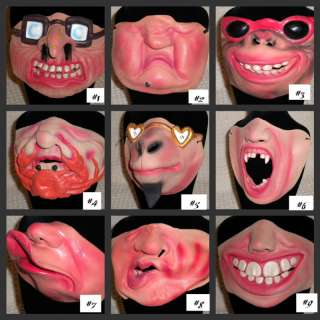 Funny MOUTH MASK character fits of costume **2  