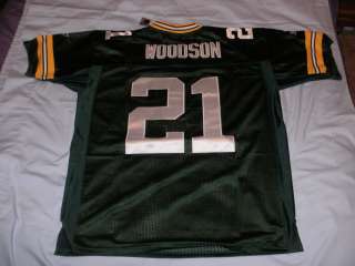 GREEN BAY PACKERS CHARLES WOODSON JERSEY (XL, XXL) NWT  