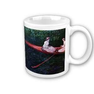 River Epte By Claude Monet Coffee Cup