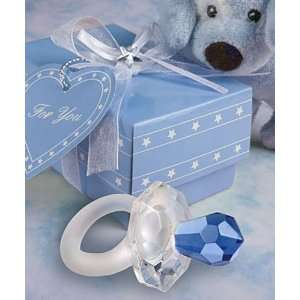 Baby Shower Favors  Choice Crystal blue pacifier favors (120 And Up 