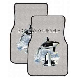  Up and Over Killer Whale Car Mats