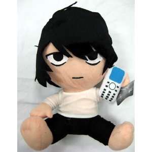  Death Note Chibi L 12 inch Plush Holding Phone Toys 