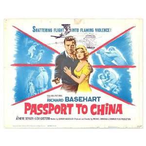  Passport To China Original Movie Poster, 28 x 22 (1961 