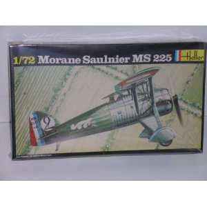  French Morane Saulnier MS 225   Plastic Model Kit 