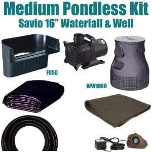   Savio 16 Waterfall & Savio Watefall Well PMDS4 Patio, Lawn & Garden