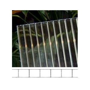 Polycarbonate Panel, 10mm Clear   48 wide x 18 long