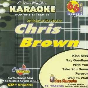   POP6 Karaoke CDG CB40401   Chris Brown Musical Instruments