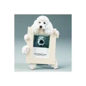  Poodle, White (2 1/2x3 1/2) Small Picture Frame Pet 