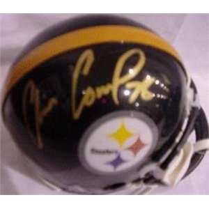 Chris Conrad autographed Football Mini Helmet (Pittsburgh Steelers)