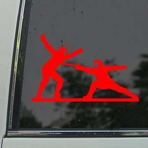   Armory Red Decal Truck Window Red Sticker Arts, Crafts & Sewing