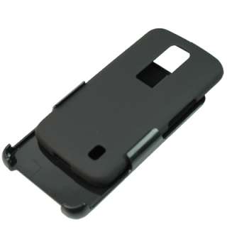 Protector Hard Shield Cover Holster Clip Combo Case For AT&T LG Nitro 