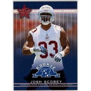 Josh Scobey Arizona Cardinals 2002 Leaf Rookies and Stars #151 Rookie 