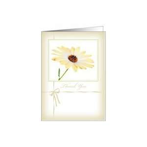  Thank You Card   Soft Focus Flower Card Health & Personal 