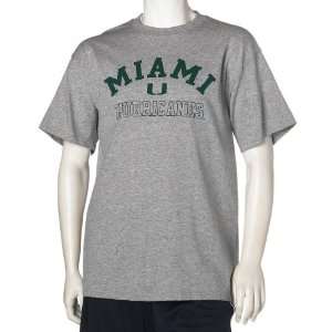  University of Miami Athletic Oxford Short Sleeve T Shirt 