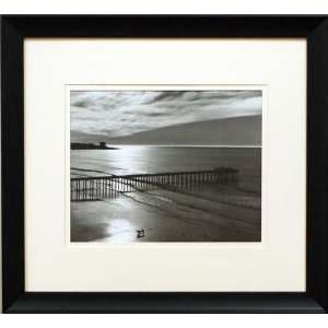  The Scripps Pier framed seascape art photography by Ansel 