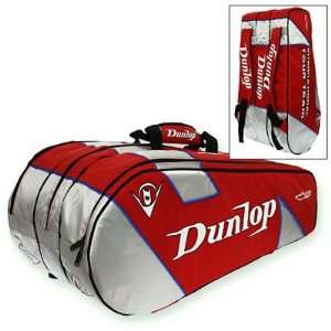  Dunlop Tennis M Fil 10 Racquet Thermo Bag   Red Sports 