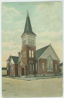 042507 CHESTNUT ST PRESBYTERIAN CHURCH ERIE PA POSTCARD 1909  