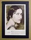 1930 GLORIA SWANSON Movie Star Print/ Photo Matted
