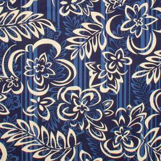 Hawaiian Print Fabric 100% Cotton 1/2 yard 44 wide tropical SHADOW 