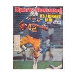 Chuck Muncie autographed Sports Illustrated Magazine (California 