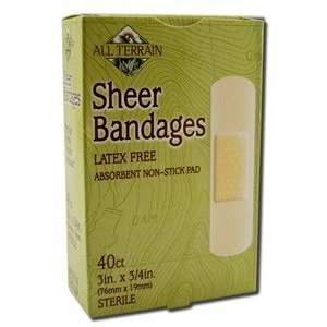    All Terrain Bandage,Sheer 3/4 X 3 40 PC