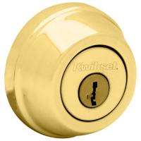 Polished Brass Smartkey Door Lock Knob Entry Deadbolt Interconnect 
