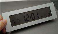 Thermometer and calendar digital lcd display snooze alarm clock  