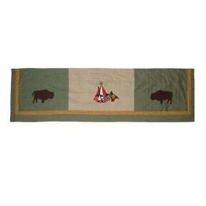  Patch Magic Indian Dancers Curtain Valance, 54 Inch by 16 