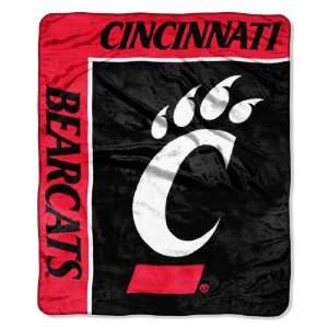  Cincinnati School Spirit 50x60 Raschel Throw 