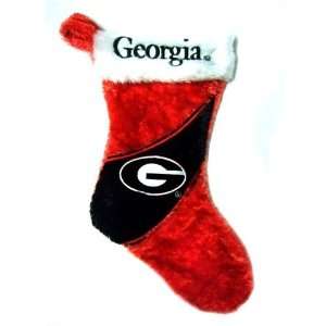  Georgia Bulldogs NCAA Himo Plush Christmas Stocking 