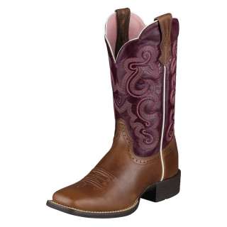   Western Boots Cowboy Quickdraw Russet Rebel Womens 10004719  