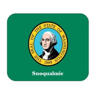  US State Flag   Snoqualmie, Washington (WA) Mouse Pad 