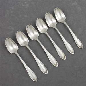  Sheraton by Community, Silverplate Ice Cream Forks, Set of 