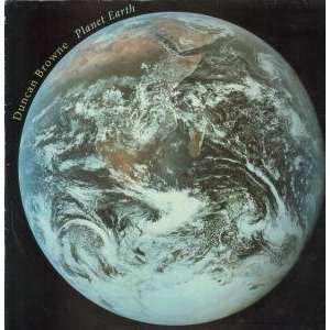  PLANET EARTH LP (VINYL) UK CONIFER 1986 DUNCAN BROWNE 