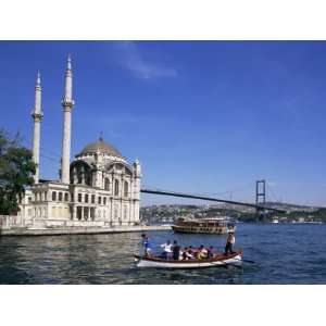 Ortokoye Mosque and Bosphorus, Istanbul, Turkey, Eurasia Photographic 