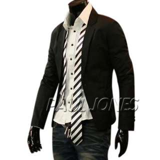 Mens PJ Casual Trendy Dress Suit Coat Jackets SLIM★  