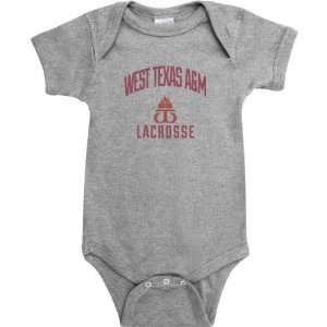 West Texas A&M Buffaloes Sport Grey Varsity Washed Lacrosse Arch Baby 