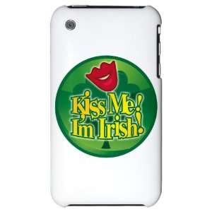  iPhone 3G Hard Case Kiss Me Im Irish Clover Everything 