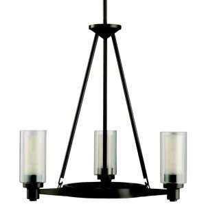 Circolo 3 Light Round Chandelier by Kichler  R099085 Finish and Glass 