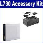 Samsung L730 Digital Camera Accessory Kit By Synergy (Battery, Charger 
