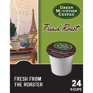  Green Mountain French Roast Coffee (5 Boxes of 24 K cups 