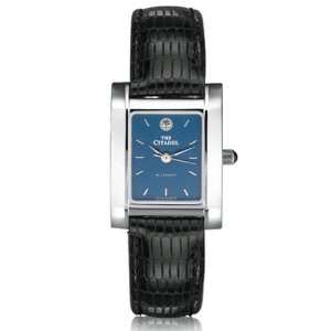 Citadel Womens Swiss Watch   Blue Quad Watch with Leather Strap 
