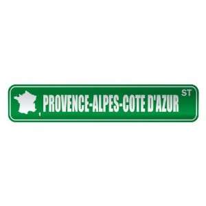   PROVENCE ALPES COTE DAZUR ST  STREET SIGN CITY FRANCE 